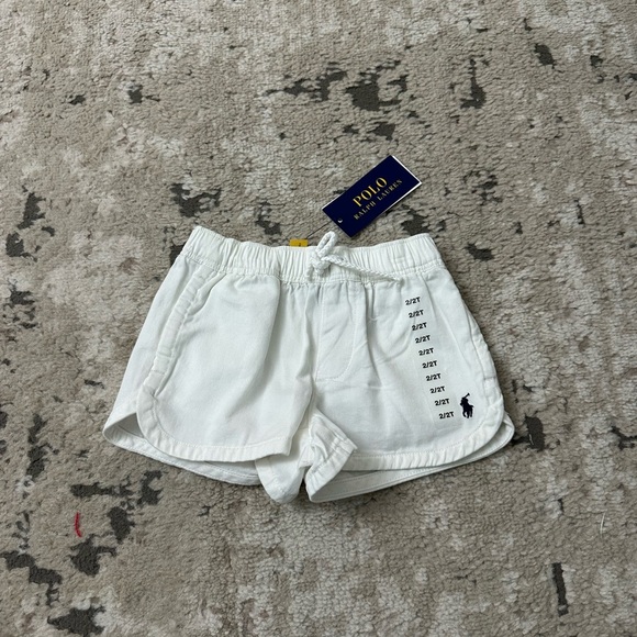 Ralph Lauren Toddler White Shorts Size 2 - Picture 1 of 4